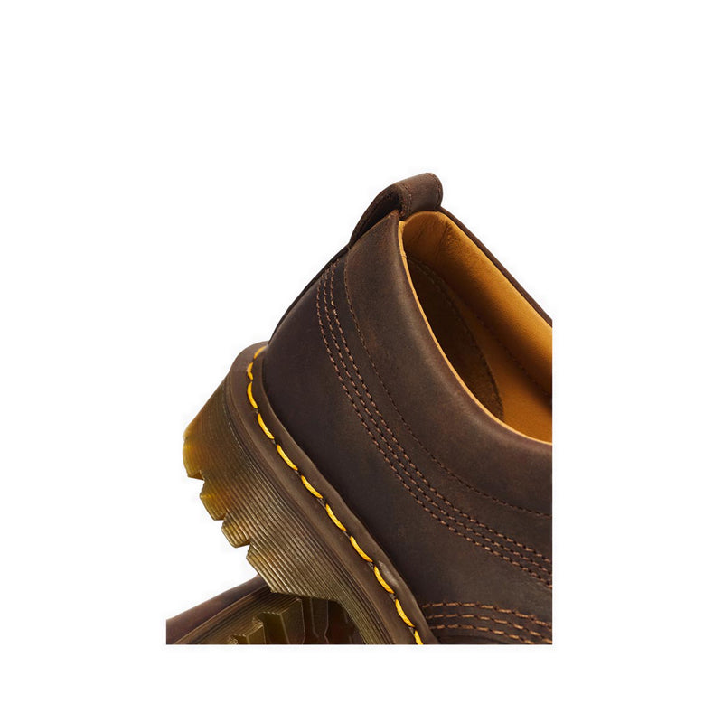 Lowell 4 Eye Shoe Dark Brown Crazy Horse