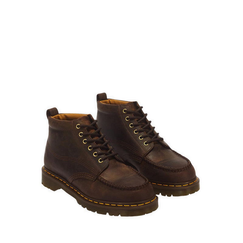 Lowell Chukka 6 Eye Boot Dark Brown Crazy Horse