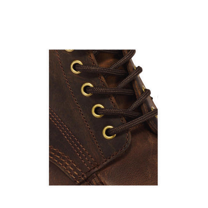 Lowell Chukka 6 Eye Boot Dark Brown Crazy Horse