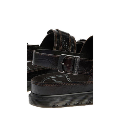 San Two Strap Sandal Dark Brown