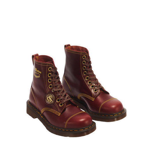 Cappers 8 Eye Boot Burgundy Classic Calf