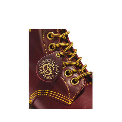 Cappers 8 Eye Boot Burgundy Classic Calf