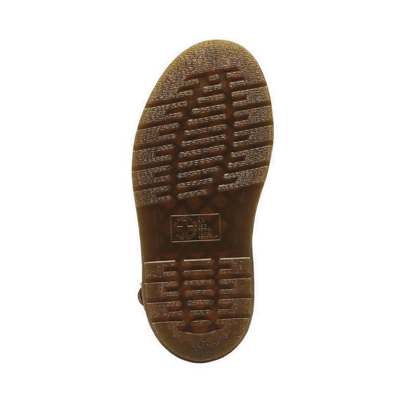 Clarissa Quad Rodeo 3 Strap Sandal Dark Brown Classic Pull Up
