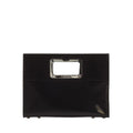 Clutch Bag Black Polished Smooth