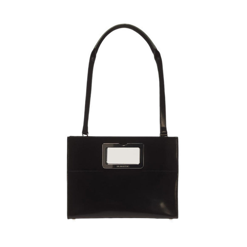 Clutch Bag Black Polished Smooth