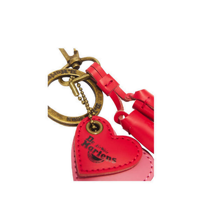 Heart+Tassel Keyring Keyring DMs Red Smooth