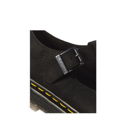 ZebZag Mary Jane Black Milled Nubuck WP