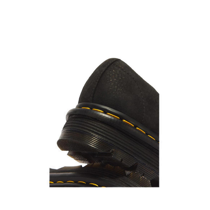 ZebZag Mary Jane Black Milled Nubuck WP