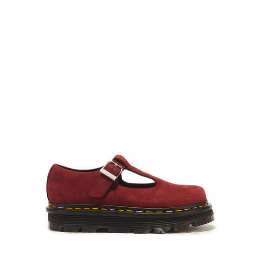 ZebZag Mary Jane Cherry Red Milled Nubuck WP