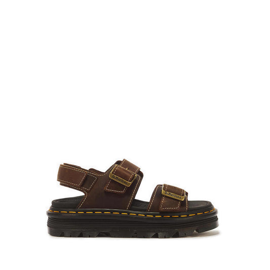 ZebZag Sandal Dark Brown Crazy Horse