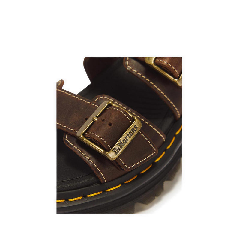ZebZag Sandal Dark Brown Crazy Horse