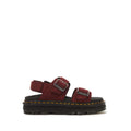 ZebZag Sandal Cherry Red Milled Nubuck WP