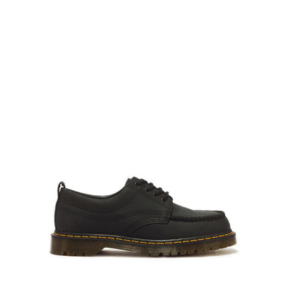 Lowell 4 Eye Shoe Black Crazy Horse