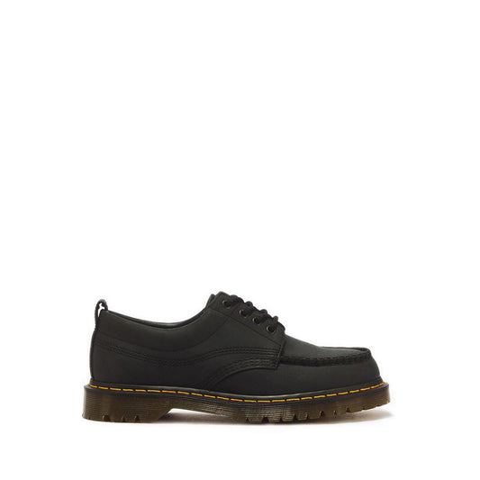 Lowell 4 Eye Shoe Black Crazy Horse
