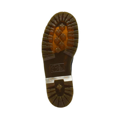 Lowell 4 Eye Shoe Black Crazy Horse