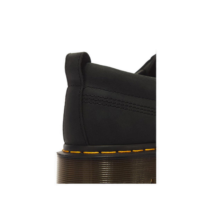 Lowell 4 Eye Shoe Black Crazy Horse