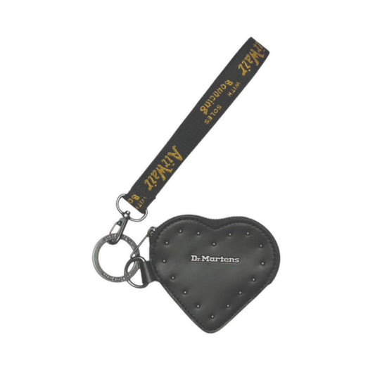 Stud Heart Purse Black Kiev