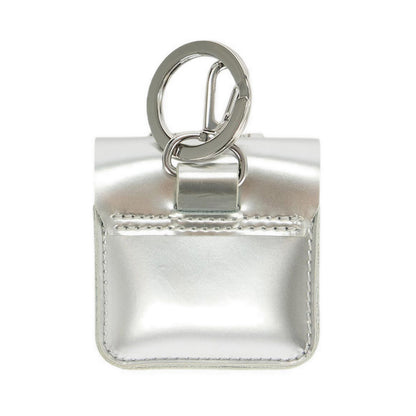 Pouch Keyring SLG Silver Patent Lamper