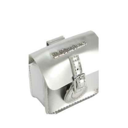 Pouch Keyring SLG Silver Patent Lamper