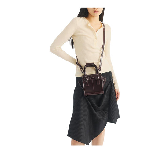 XSmall Tote Cherry Red Oxford Rub Off