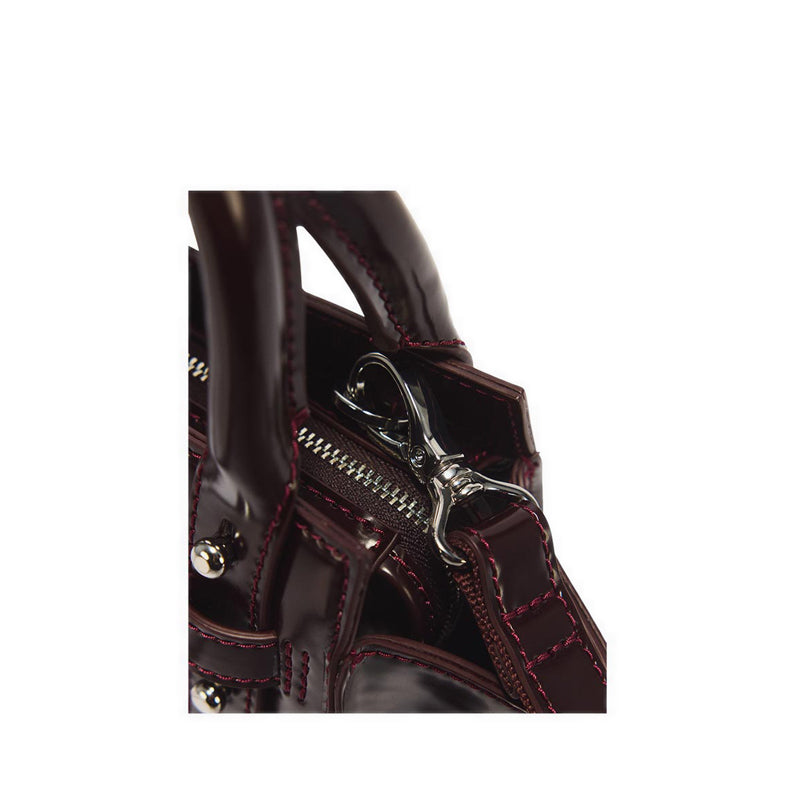 XSmall Tote Cherry Red Oxford Rub Off