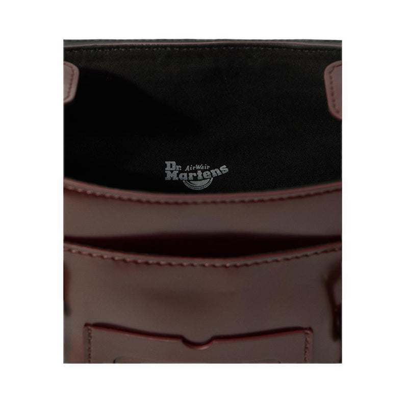 11" Satchel - Cherry Red Oxford Rub Off