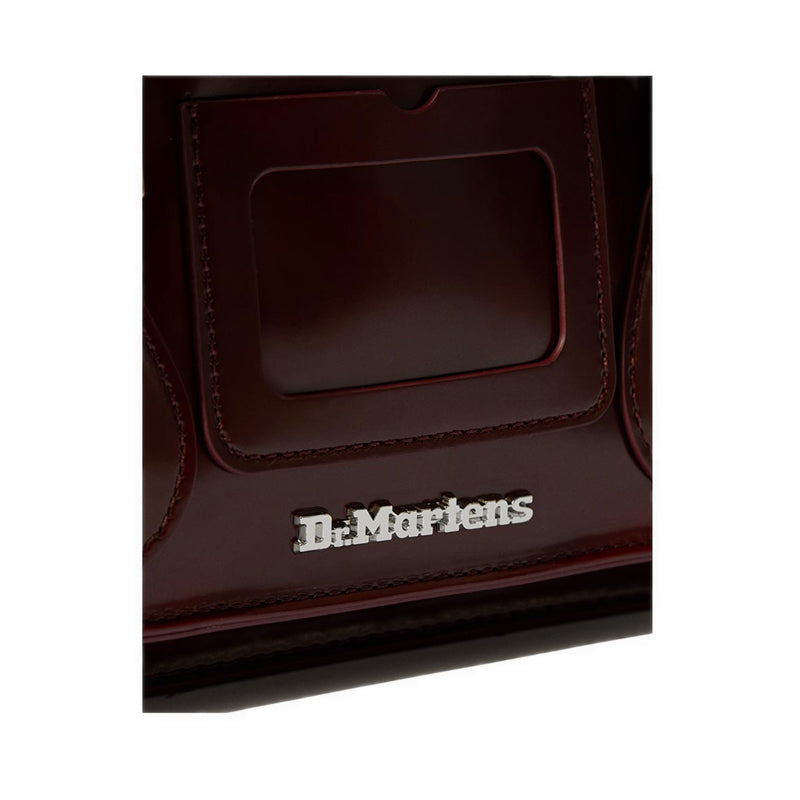 11" Satchel - Cherry Red Oxford Rub Off