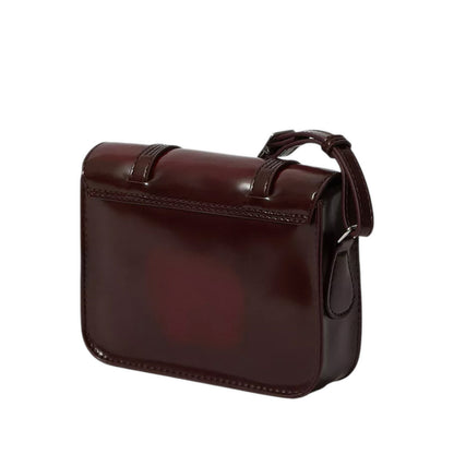 7" Vegan Cross Body - Cherry Red