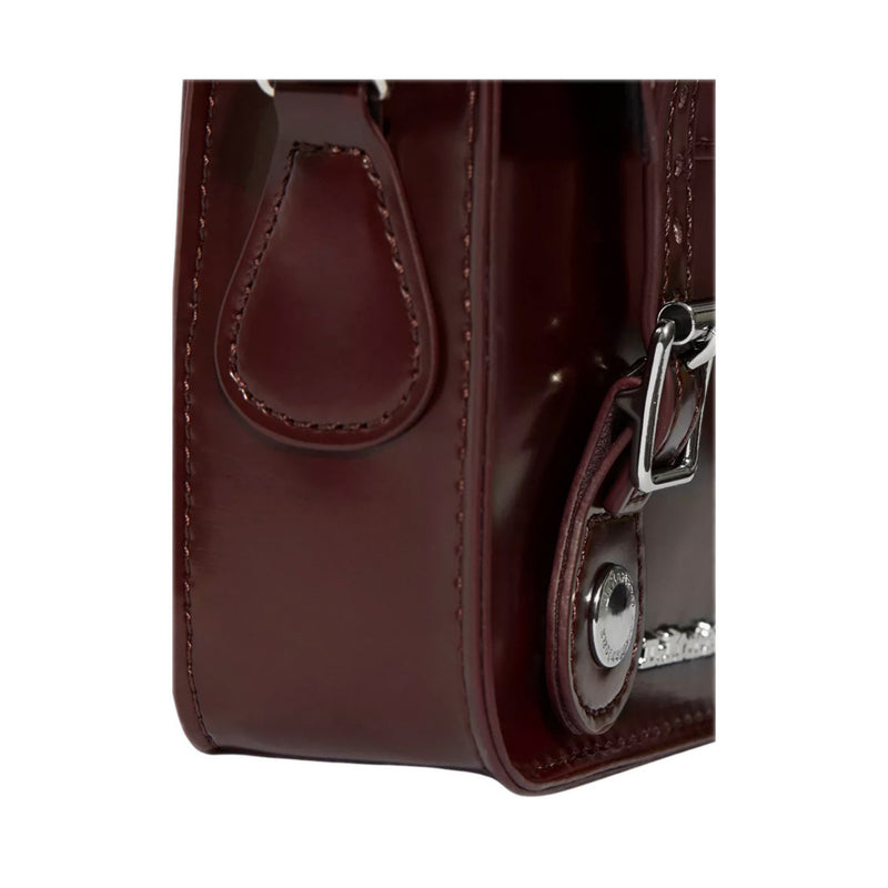 7" Vegan Cross Body - Cherry Red