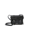 7" Kiev Leather Satchel - Black